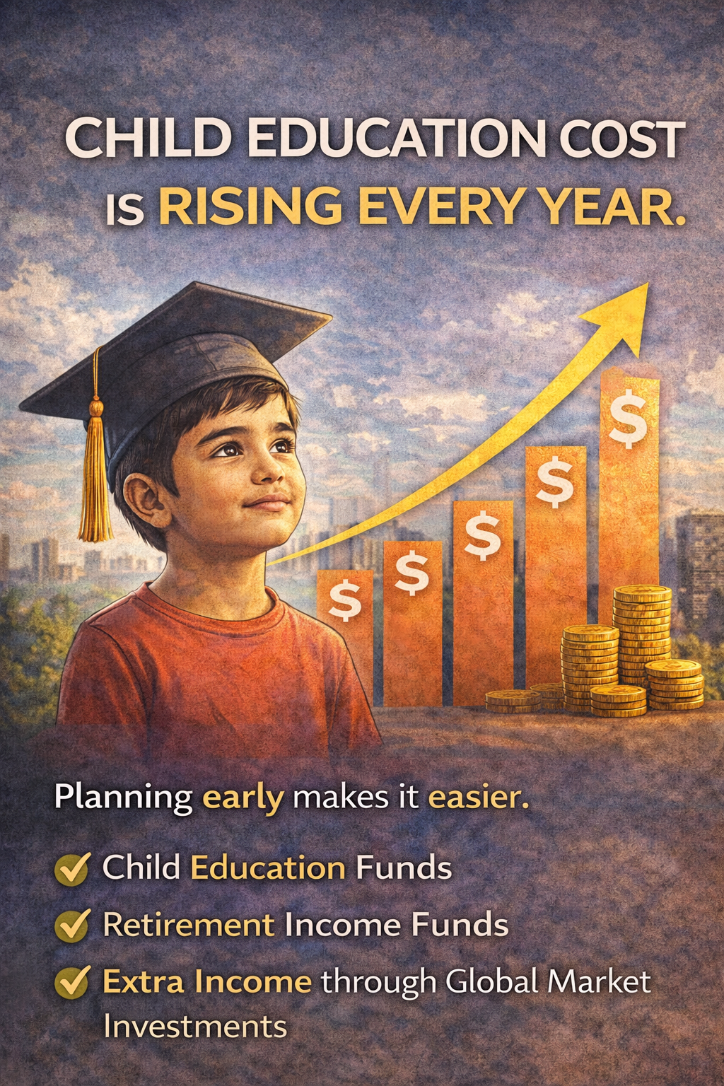 Plan your Child's Higher Education funds